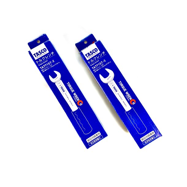 Momentnglest-R32-R410A, Tasco, 1/4" 17 mm & 3/8" 22 mm, ST serie, med taske