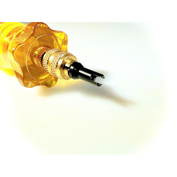 Schraderventiler, st med vrktj