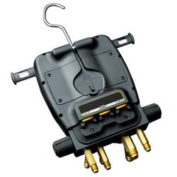4-vejs, trdls Manometer-/Vakuummetermanifolds st-Fuld Bluetooth