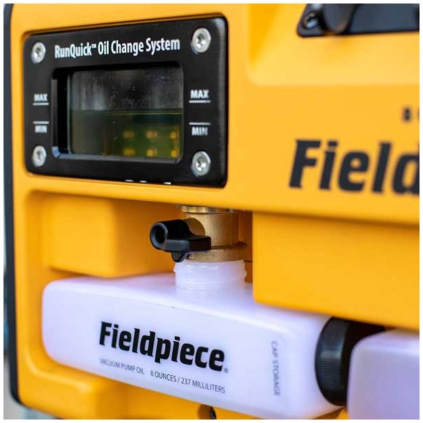 Elektronisk vakuumpumpe, 2 pa, 169 l/min, godkendt til R32