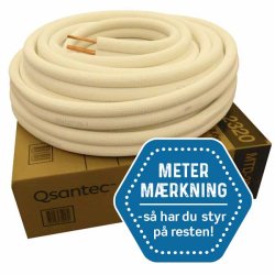 QsanTec, MTD-2320, isoleret dobbeltr&oslash;r, 1/4" - 3/8", 20 m