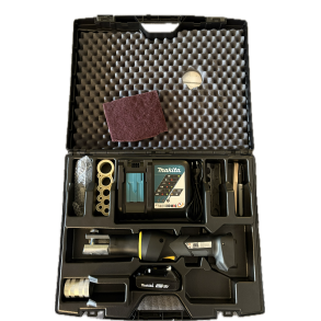 19 kN elektrisk pressevrktj til Klauke  inkl. batteri og lader (glder s lnge lager haves)