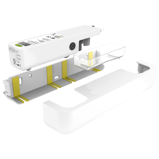 REFCO GOBI II kondenspumpe med en kapacitet p op til 42 l/t. Montering under indedel