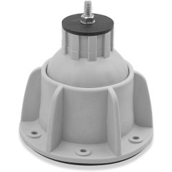 Steady - Justrbare fod til varmepumpens udedel, 1 stk op til 1500 kg