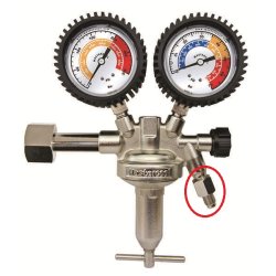 Adapter til Nitrogen Test S&aelig;t, 1/4" NPT F - 1/4" FL M