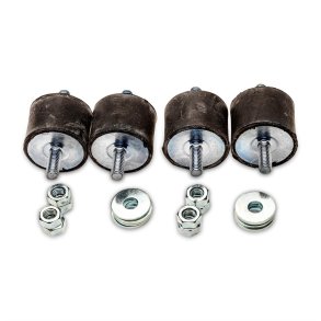 Vibrationsdæmper, 20-35 kg - 40 x 30 mm - 8 mm gevind - blød