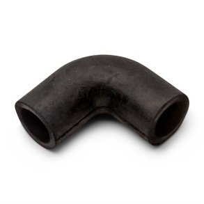 Mufferør, gummi, 90 15mm 3 stk