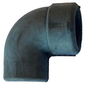 Mufferr, gummi, 90, 17 - 15 mm reduktion