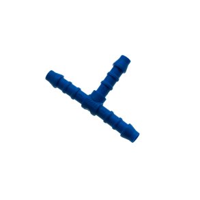 T-stykke, 3 x nippel til 6 mm slange