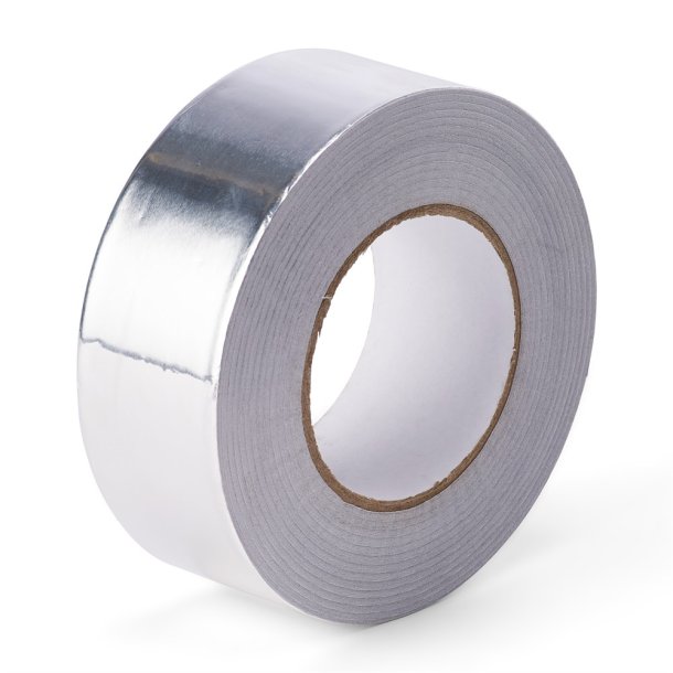 Alutape med beskyttelsespapir, 50 mm, 50 m
