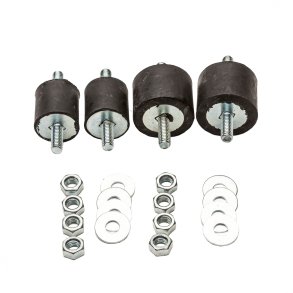 Vibrationsdmper st, 20-35 kg - 30-40 x 30 mm - 8 mm gevind - bld