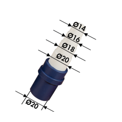 Tilslutningsadapter til kondensrrssystemer - bl