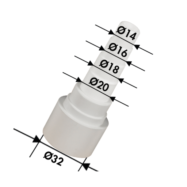 Tilslutningsadapter til kondensrrssystemer - gr