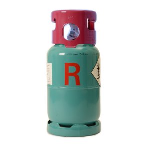 Klemiddelflaske 12,5 l - TOM, kun til R32, tmning af anlg, ejerflaske