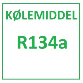 R134a klemiddel pr. kg
