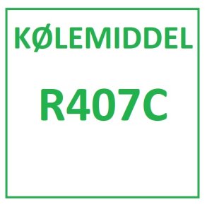 R407C klemiddel pr. kg