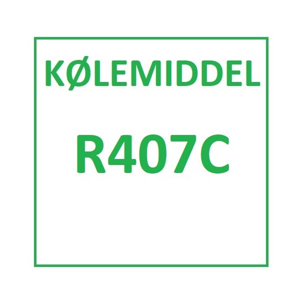 R407C klemiddel pr. kg