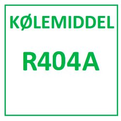 R404A k&oslash;lemiddel pr. kg