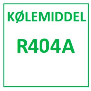 R404A klemiddel pr. kg