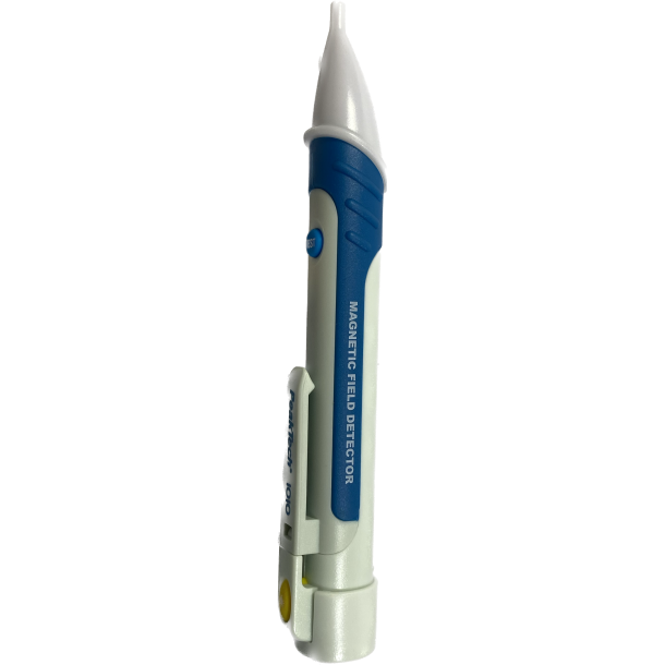 Magnetfelttester der lyser ved detektering