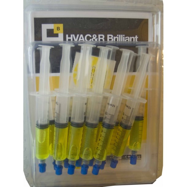 Brilliant HVAC UV sporstof, 12x7,5ml + HVAC&R + FL