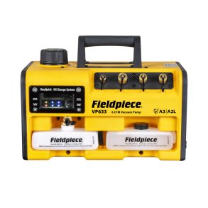 Fieldpiece ATEX klassificeret elektronisk vakuumpumpe, 2 pa, 169 l/min
