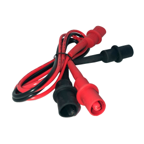 Testledninger med isolerede krokodillenæb.