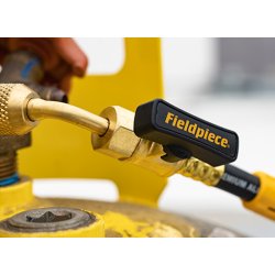 Fyldeslanges&aelig;t 3 farveklips, med kugleventil, 1/4"-1/4", 1,5 m