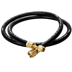 Vakuumslange 1/4" x 3/8" SAE tilslutning med 3/8" slange, 1,5 m