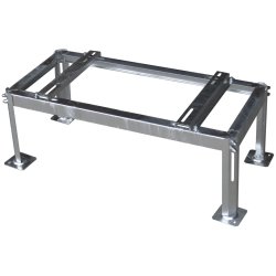 Jordstativ, regulerbart, varmgalvaniseret