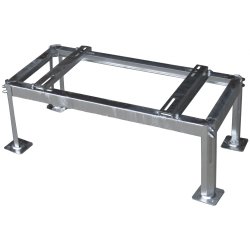 Jordstativ, regulerbart, varmgalvaniseret