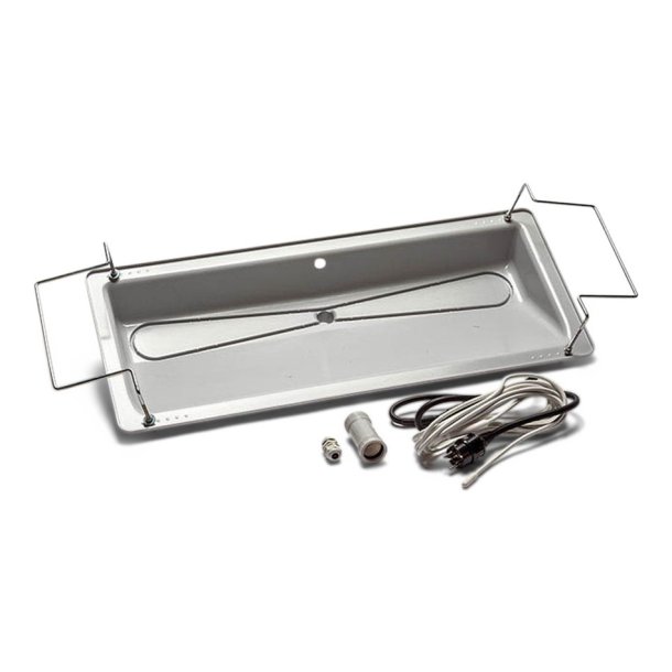 Drypbakke, XL til udedel med varmekabel, 15 W/m, 32 mm aflb