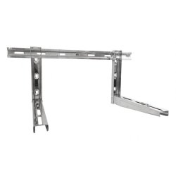 Vgkonsol, syrefast rustfri stl, justerbar p skinne