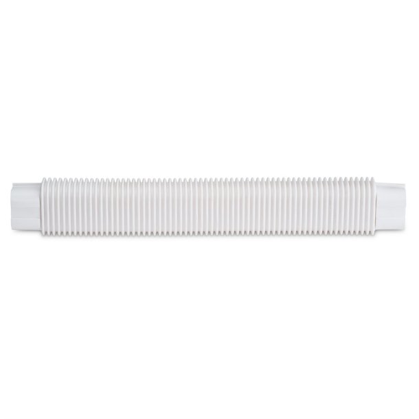 QsanTec fleksibelt kanalstykke, L 530 mm, hvid passer til QD-serien