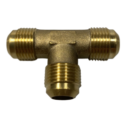 T-stykke med 3 x 1/2" kravetilslutning