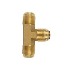 T-stykke med 3 x 1/2" kravetilslutning