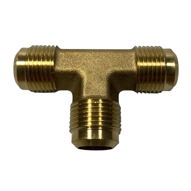 T-stykke med 3 x 5/8" kravetilslutning