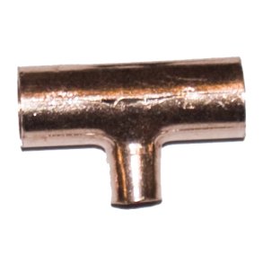 Lodde T-stykke, med reduktion, 3/8