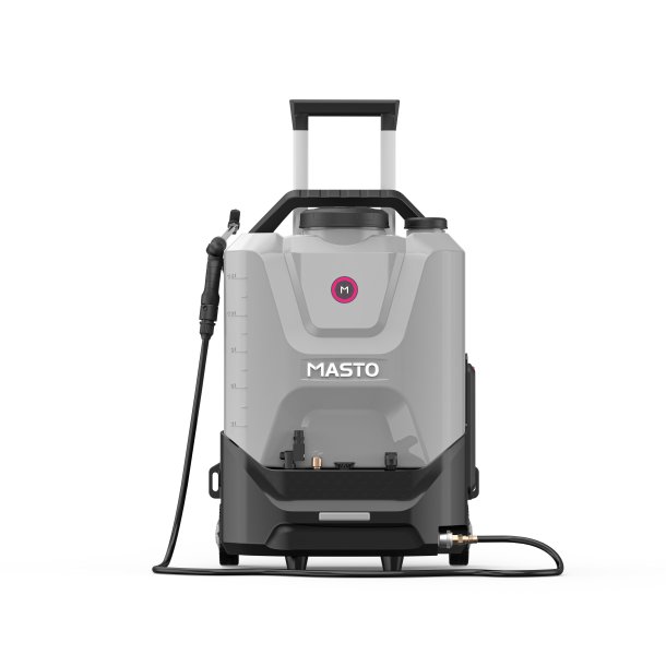 Rengringsmaskine, m/5 m slange, pistol m/8 funktioner