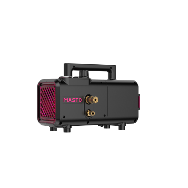 Let h�jtryksrenser 230 V, m/7 meter slange og tilbeh�r, 5- 28 bar