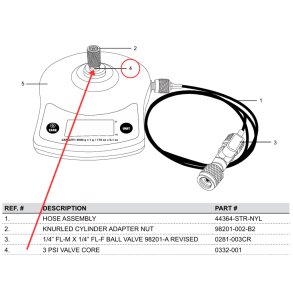 Ventil til k&oslash;lemiddelsv&aelig;gt MC98202.