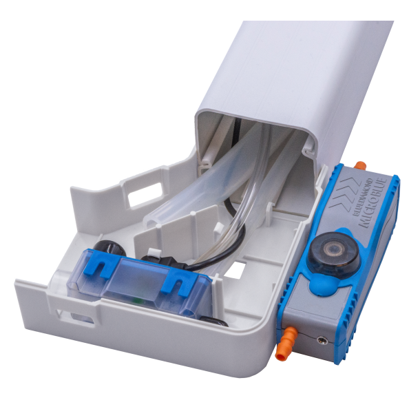 MicroBlue med kanalst, hvid