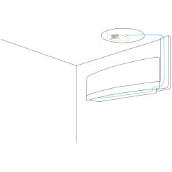 MicroBlue med kanalst, hvid (glder s lnge lager haves)