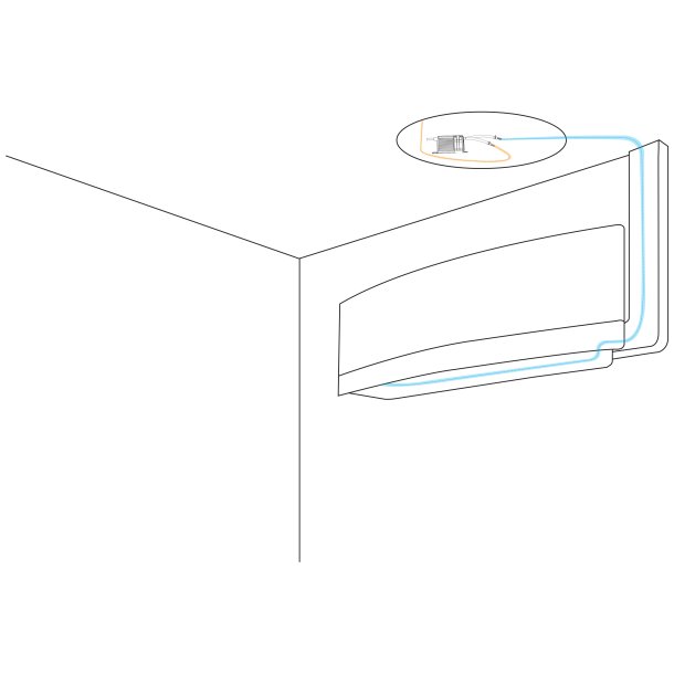 MicroBlue med kanalst, hvid (glder s lnge lager haves)