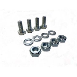 Montageblok st, ekstremt vibrationsdmpende, L=600 mm, med montageskinne