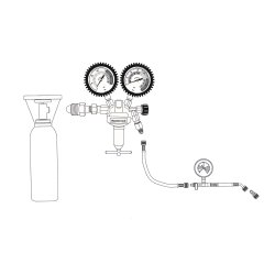 Nitrogen tests&aelig;t, 300/70 bar