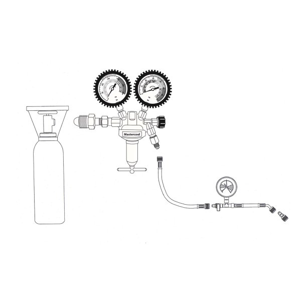 Nitrogen tests&aelig;t, 300/70 bar