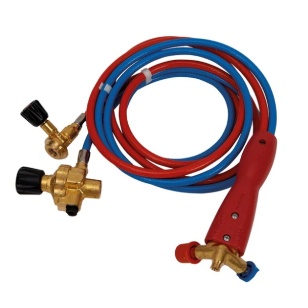 Br�nders�t med slanger, h�ndtag og regulator til Turbos�t