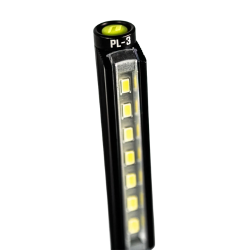 Penlampe 500 lumen med 6500K LED, magnetisk bund