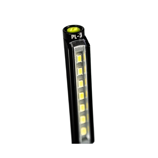 Penlampe 500 lumen med 6500K LED, magnetisk bund